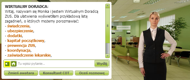 wirtualny doradca ZUS-u