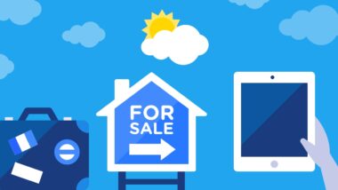 Dom na sprzedaż i ekran