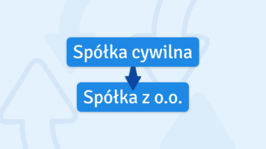 Przekształcenie spółki cywilnej w spółkę z o.o.