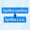 Przekształcenie spółki cywilnej w spółkę z o.o.