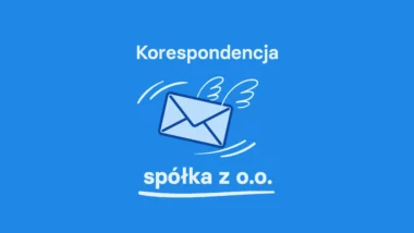 korespondencja w sp. z o.o.